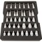 Dynamic Tools 1/2" Drive 38 Piece Chrome Socket Set With Foam Tool Organizer D105103 - alternate 2